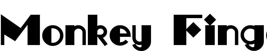 Monkey Fingers Font Download Free