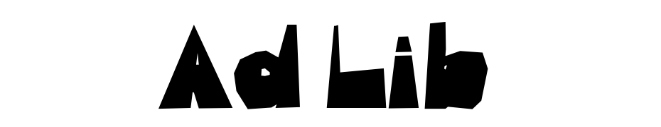 Ad Lib Font Download Free