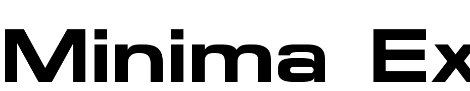 Minima Expanded SSi Bold Expanded Schrift Herunterladen Kostenlos