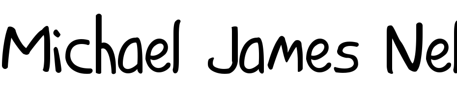 Michael James Nelson Font Download Free