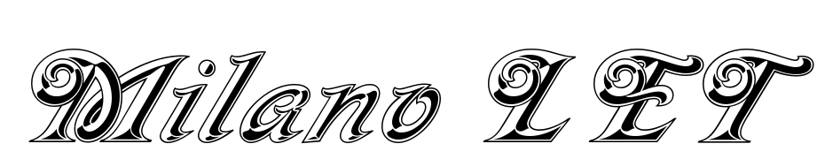 Milano LET Font Download Free