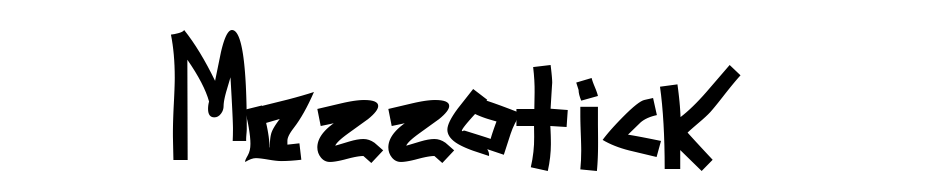Mezzotick Font Download Free
