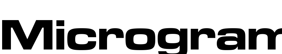 Microgramma DBol Ext Font Download Free