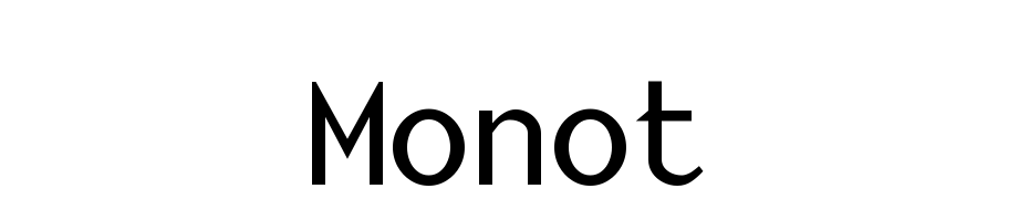 Monotony Medium Font Download Free