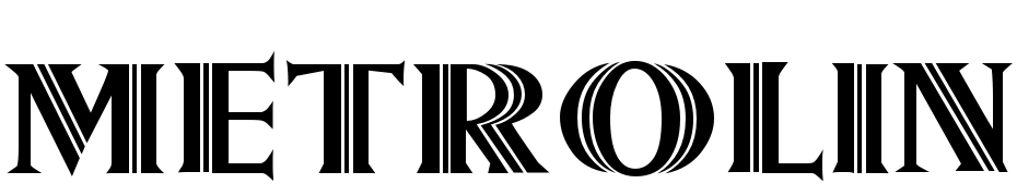 Metroliner Regular Font Download Free