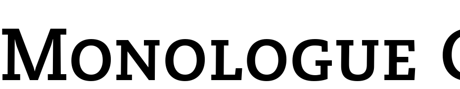 Monologue Caps SSi Bold Small Caps Font Download Free