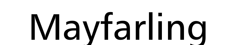 Mayfarling Font Download Free