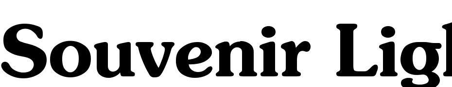 Souvenir Light Bold Font Download Free