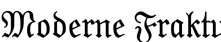 Moderne Fraktur Yazı tipi ücretsiz indir