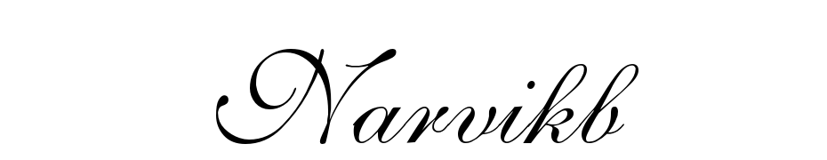 NARVIK Regular Font Download Free