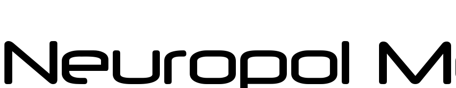 Neuropol Medium Font Download Free