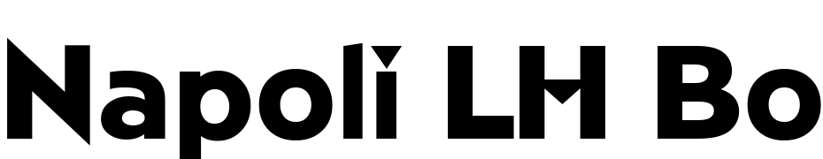Napoli LH Bold Font Download Free