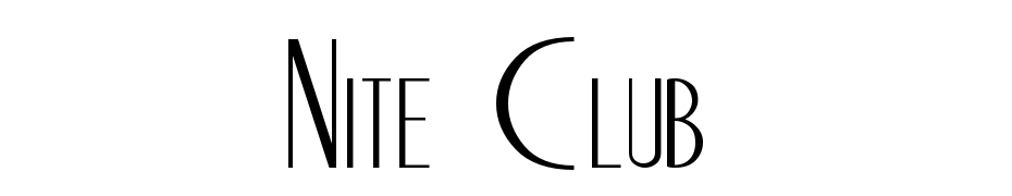 Nite Club Font Download Free