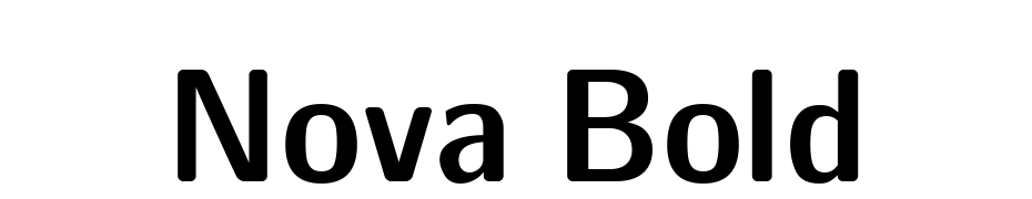 Nova Bold Font Download Free