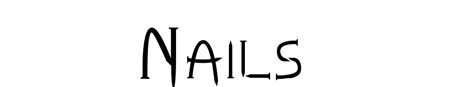 Nails Font Download Free