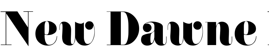 New Dawne Normal Font Download Free