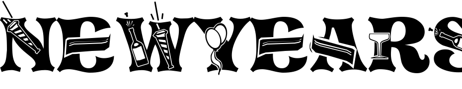NEWYEARS Font Download Free