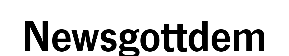 News Got TDem Font Download Free