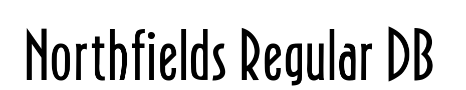 Northfields Regular DB Font Download Free