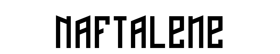 NAFTAlene Font Download Free