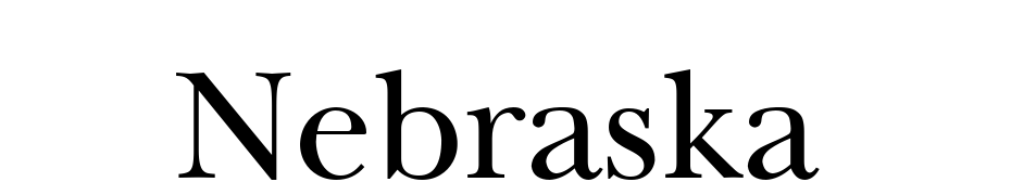Nebraska Font Download Free