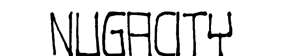 Nugacity Font Download Free