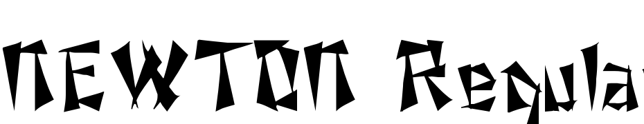 NEWTON Regular Font Download Free