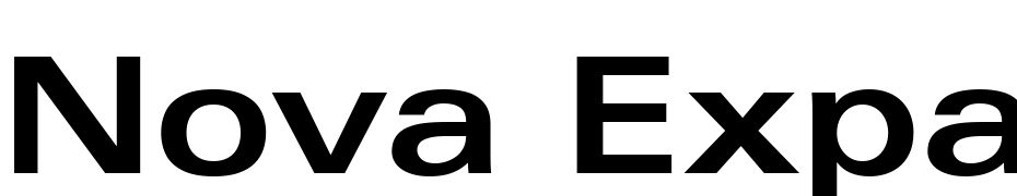 Nova Expanded SSi Bold Expanded Font Download Free