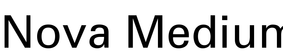 Nova Medium SSi Medium Font Download Free