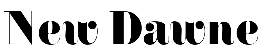 New Dawne Font Download Free