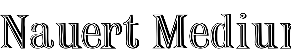 Nauert Medium Font Download Free