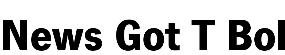 News Got T Bold Font Download Free
