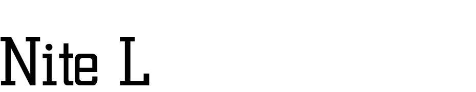 Nite Light Light Font Download Free