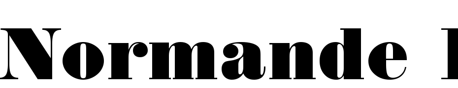 Normande BT Scarica Caratteri Gratis