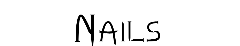 Nails Font Download Free