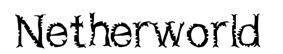Netherworld Font Download Free