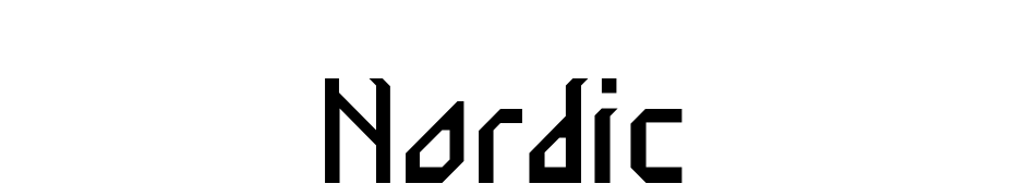Nordic Font Download Free