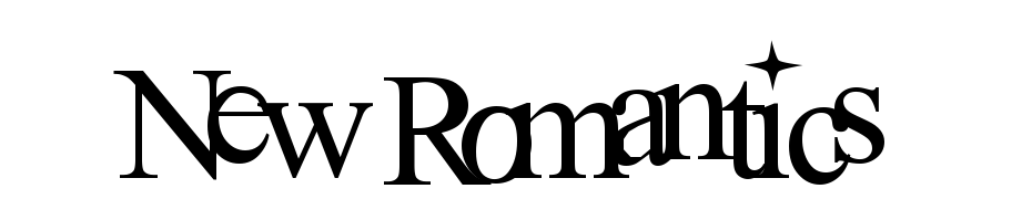 New Romantics Font Download Free