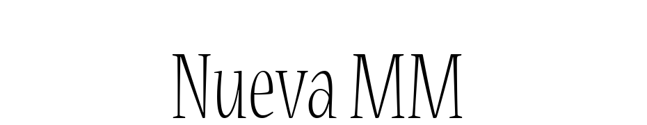 Nueva MM Font Download Free