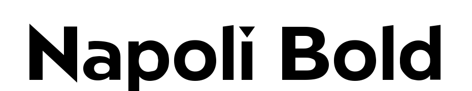 Napoli Bold Font Download Free