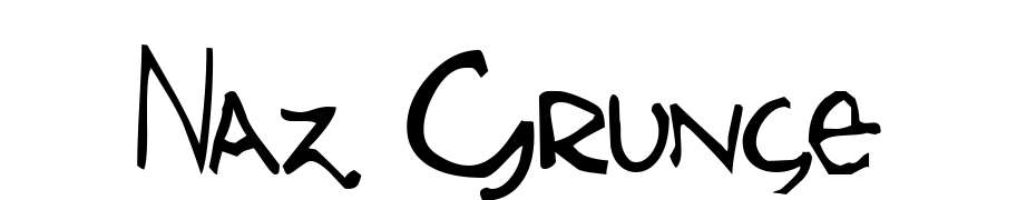 Naz Grunge Font Download Free