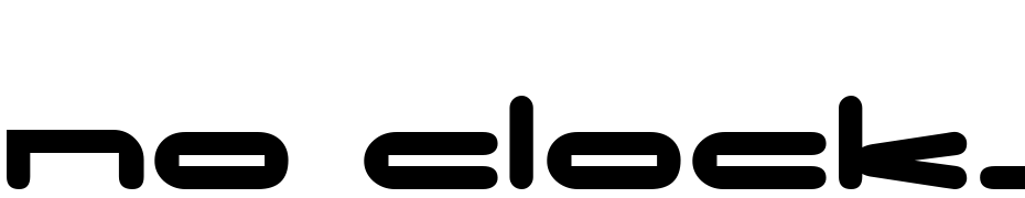 No Clocks Font Download Free