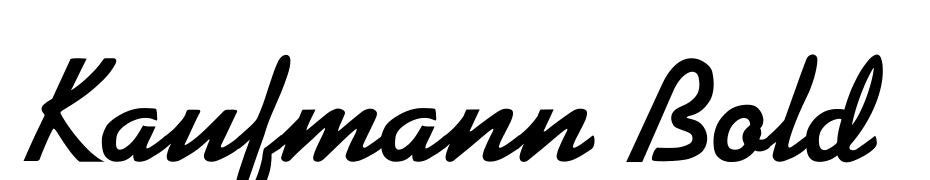 Kaufmann Bold Font Download Free
