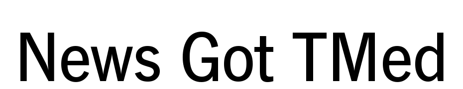 News Got TMed Font Download Free