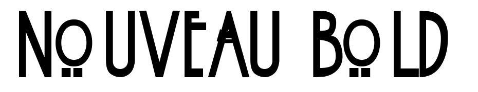 Nouveau Bold Font Download Free