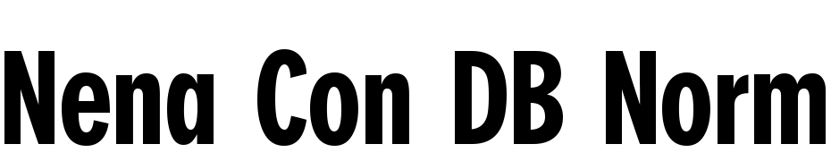 Nena Con DB Normal Font Download Free