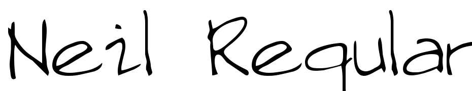 Neil Regular Font Download Free