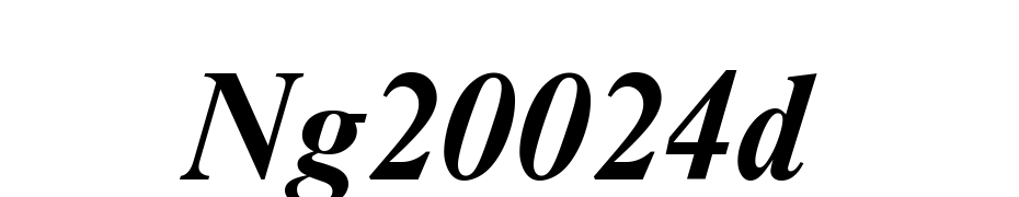 Nimbus Rom DGR Bold Italic Font Download Free