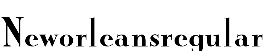 New Orleans Regular DB Font Download Free