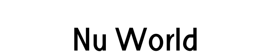 Nu World Font Download Free